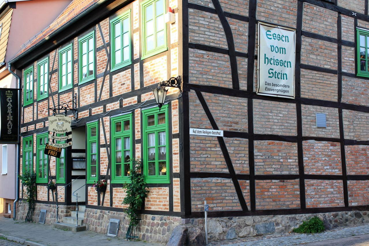 "Zum Heiligen Geisthof" Hotell Parchim Eksteriør bilde
