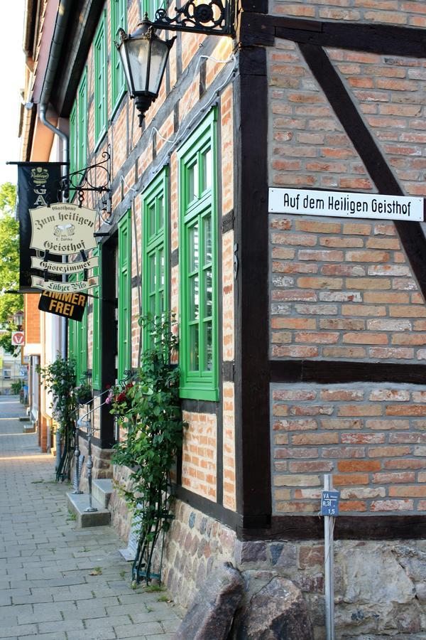 "Zum Heiligen Geisthof" Hotell Parchim Eksteriør bilde
